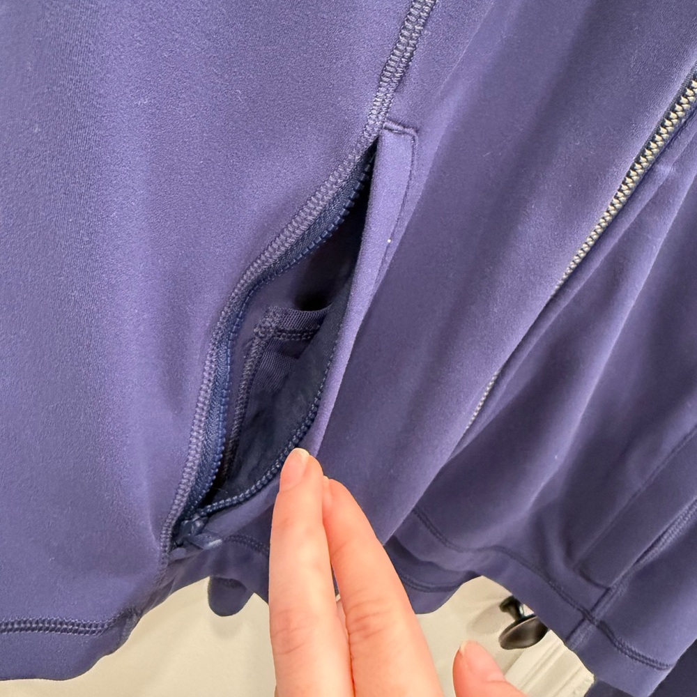 Lululemon Athletica Deep Blue Define Jacket with Hood - Picture 6 of 7